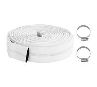 VidaXL Tuyau plat 20 m 2" PVC