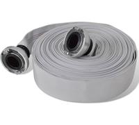 Tuyau d'incendie plat 30 m avec raccords C-Storz 2 pouces