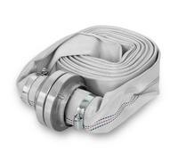 Tuyau d'incendie plat EBERTH - Tuyau de refoulement 10m - Diamètre 2 pouces - Raccord Storz 52-C