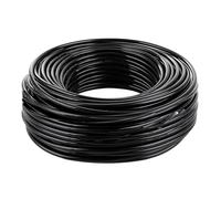 Tuyau d'irrigation du jardin, 5/8 mm PE d'irrigation flexible tuyau d'arrosage de distribution de tuyaux pour la pelouse agricole Système d'irrigation de jardin 8mm（1/4in） 100m（328ft）