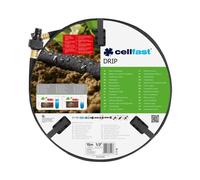 Cellfast Tuyau d'irrigation Drip goutte-à-goutte 1/2" 15 m