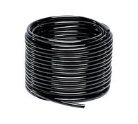 Tuyau d'irrigation goutte à goutte en PVC, 8/11 mm (5/16"), tuyau de distribution de 50 m (164 pi) pour l'arrosage du jardin, verger et pelouse (diamètre intérieur 8 mm, diamètre extérieur 11 mm)