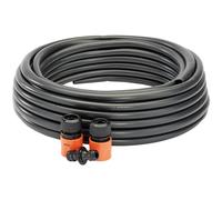 Tuyau D'Irrigation Perforé Draper 12Mm De Diamètre 15M Noir Avec Raccords 68261