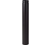 Tuyau émaillé noir mat 1000 Ø150 L.1000-150 ENM POUJOULAT - 56150905