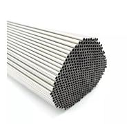 Tuyau en aluminium 1.5mm d'épaisseur 4-50mm OD droit 300mm 500mm de Long rond en alliage d'aluminium 6063 Tube
