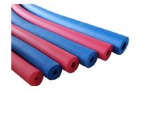 tuyau en caoutchouc d'éponge de titane, Foam Pipe Insulation 2M ID 6-20mm 13mm Thick Multicolor PPR Pipe Grip Support