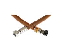 Tuyau en inox flexible Gaz Butane/Propane - GAZINOX - 037060 - Droit - 2000 mm - Femelle/Femelle - Nu
