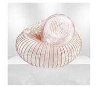 tuyau en polyuréthane, Tuyau d'extraction poussière flexible résistant perforation 1-11 pouces x 3.3/6.5ft(L 6.5ft/2m,Dia 21/2"/63MM)