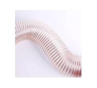 tuyau en polyuréthane, Tuyau flexible PU transparent 3.28ft 0.93mm extraction poussière fumées(350mm)