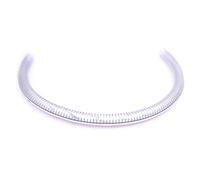 Tuyau en PVC armé de fil d'acier, Tuyau d'aspiration transparent en fil d'acier PVC, mur de 34mm 38mm ID 3mm for l'arrosage du jardin(Inner diameter:38mm)