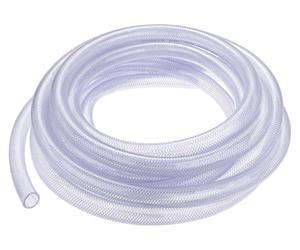 Tuyau en PVC, diamètre intérieur de 1,9 cm, longueur de 7,5 mètres, tressé, pour eau/air/huile