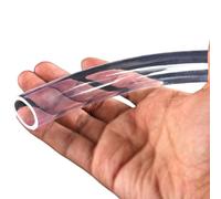 Tuyau en PVC transparent, tube de tuyau 12 Mm Id X 14 Od for poisson, ingénierie, industrie longueur polyvalente 5-50 M(Length: 50 Meter)