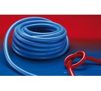 Tuyau en silicone, diamètre intérieur 4 mm, diamètre extérieur 9,00 mm, longueur 25 m, épaisseur de paroi 2,50 mm
