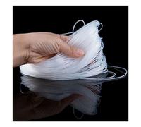 Tuyau en silicone transparent 1 pièces 10M, petit capillaire de qualité alimentaire, tuyau transparent 0.5 1 2 3 4 5 6 8 10 tuyau en silicone fin de 12mm (Color : 0.5 * 1mm, Size : 10M)