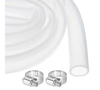Tuyau en silicone transparent 13mm diamètre intérieur x 17mm extérieur 0,9m | Tuyau en silicone souple et transparent pour le transfert de liquides et de gaz. Diamètre intérieur 13mm,(16mm x 20mm)