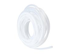 Tuyau en silicone transparent de qualité alimentaire - Taille : 4 mm x 7 mm - Longueur : 6 m - Épaisseur : 1,5 mm - Tuyau flexible en caoutchouc pour tuyaux d'air et d'eau