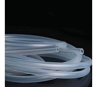 Tuyau en silicone， Tube en Silicone Transparent de qualité alimentaire, tuyau Flexible en caoutchouc de jardin, tuyau souple(5x7 Mm,1 Meter)