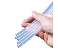 Tuyau en Silicone Tube rigide isolé en PTFE Transparent, diamètre intérieur 0.8 1 1.2 1.5 2 3 3.17 4 5 6 8 10 12 14 15mm(8x11mm-1Meter)