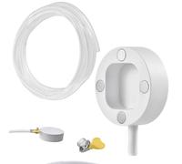 Tuyau Évacuation Climatiseur Transparent Aimanté Kit Étanche - Tuyau Condensats Flexible Collier Fixation Rapide | Condensation Climatisation Fenêtre Split Facile Installer Retirer | Rallonge Tub