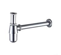 Tuyau Évacuation Réglable Siphon Mural Lavabo | Structure pour bouteille classique, barrière eau, pour gaz égouts, élimine mauvaises , hygiène