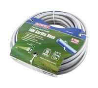 Tuyau flexible anti-torsion Faithfull NTS 15 m (49 pi) 12,7 mm (1/2 po) de diamètre - PVC sans phtalates, construction 5 couches, maille renforcée NTS, résistant aux pliures et aux torsions