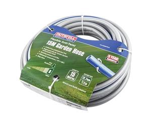 Tuyau flexible anti-torsion Faithfull NTS 15 m (49 pi) 12,7 mm (1/2 po) de diamètre - PVC sans phtalates, construction 5 couches, maille renforcée NTS, résistant aux pliures et aux torsions