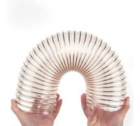 Tuyau Flexible D'aspiration De Collecte De Poussière, 1m De Long, Tuyau D'aspiration Super Léger Pour Systèmes D'aspiration, Poussière De Bois, Copeaux De Bois, Antistatique, Ignifuge (Dia 140MM)