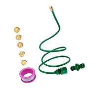 Tuyau flexible de brumisation, Green connecti, A | Tuyau pliable en PVC avec raccord en laiton, refroidissement extérieur de 2 M pour une utilisation sur la terrasse,