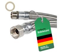 Tuyau flexible DN19 avec tressage en acier inoxydable, destiné aux installations d'eau