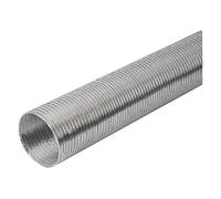 Tuyau flexible en aluminium - Diamètre : 125 mm - Longueur : 3 m