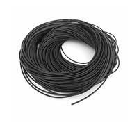 Tuyau Flexible En Caoutchouc De Silicone Noir 5 M, Petit Diamètre 1, 2, 3, 4, 6 Mm, Tube Capillaire Laboratoire(ID 0.6mm OD 1.2mm)