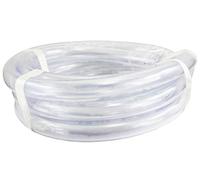 Tuyau flexible en PVC transparent résistant aux UV et aux produits chimiques 7,6 m x 2,1 cm ID basse pression