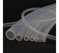 Tuyau Flexible En Silicone Transparent De Qualité Alimentaire, Résistant À La Chaleur, Caoutchouc, Eau Potable, 1 M, 2 À 21mm