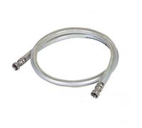 Tuyau flexible illimité pour gaz naturel Gazinox - Fackelmann - 1,50 m - Caoutchouc et métal - Noir