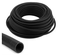 Tuyau flexible pour puits, 25 mètres, diamètre intérieur de 20 mm, avec protection pour câbles