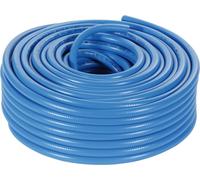 Tuyau flexible Tricoflex bleu, souple, PVC, longueur 50 m, diamètre intérieur du tuyau : 13 mm