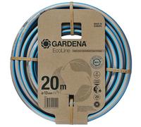 Gardena Tuyau d'arrosage EcoLine 13 mm (1/2") 20 m – plastique recyclé, Power Grip (18930-20)