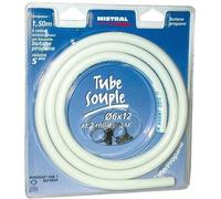 Tuyau gaz butane propane - D: 6 mm - 1.5 m + 2 colliers