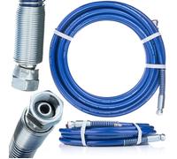 Tuyau Haute Pression 3/8"" 20 m - 227 Bar | Raccords Pivotants | Compatible avec Pulvérisateur Airless Graco Wagner