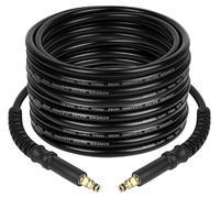 Tuyau haute pression de 15 mètres pour appareils Kärcher K2–K7, système de connexion rapide, 180 bars