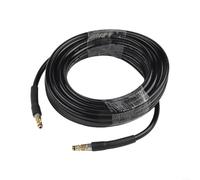 Tuyau haute pression de rechange pour nettoyeur haute pression Karcher K2, fabriqué avec du caoutchouc et du fil d'acier pour une résistance accrue (15 m)
