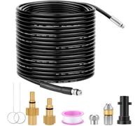 Tuyau HP 20m 200 bar pour Kärcher K2-K7 - Anti-vent, 60°C, déboucheur canalisation