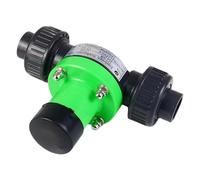 Tuyau ID 25mm 3/4 "DN20 soupape de sécurité contre-pression roue manuelle PTFE Type d'union d'étanchéité