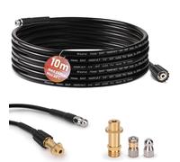 Tuyau Nettoyage Deboucheur Canalisation 10m Compatible avec Kärcher K2-K7