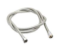 Tuyau ondulé en acier inoxydable Tuyau de douche flexible en acier inoxydable 304, 2/2,5/3 m, finition noir mat, chromé et nickel brossé