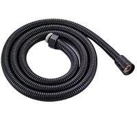 Tuyau Ondule En Acier Inoxydable Tuyau de douche flexible G1/2" or brossé 1,5 m, style antique, en acier inoxydable gris for salle bain