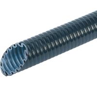 Tuyau ondulé en plastique de Franconie, modèle lourd, 25 mètres, FFKuS-ES-F-UV50 noir 25410050