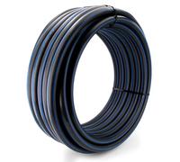 Tuyau PE100 HD 32 x 3,0 mm HDPE PN16 Conduite d'eau potable DVGW 50 m Tuyau d'alimentation Tuyau d'eau d'arrosage Diamètre extérieur 50 m