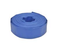 vidaXL Tuyau plat 151797 100 m 1,5" PVC Bleu