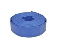 vidaXL Tuyau plat 151798 – 25 m (3") PVC Bleu G